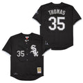 Mens #35 Frank Thomas Chicago White Sox Baseball Jersey