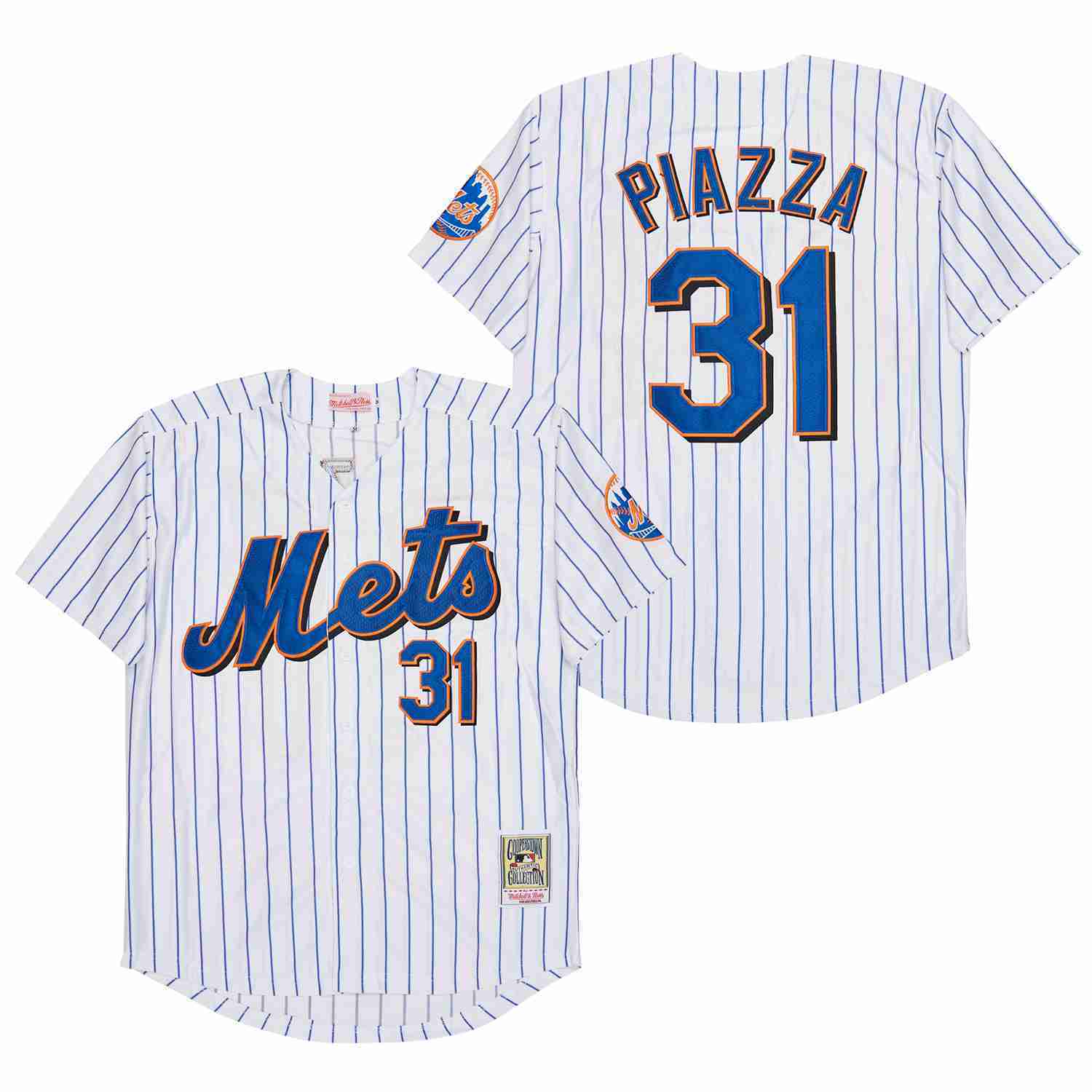 Men's #31 Mike Piazza New York Mets Baseball Jersey