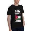 Jordan flag with word T-shirt
