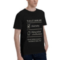 Monochrome word collage T-shirt