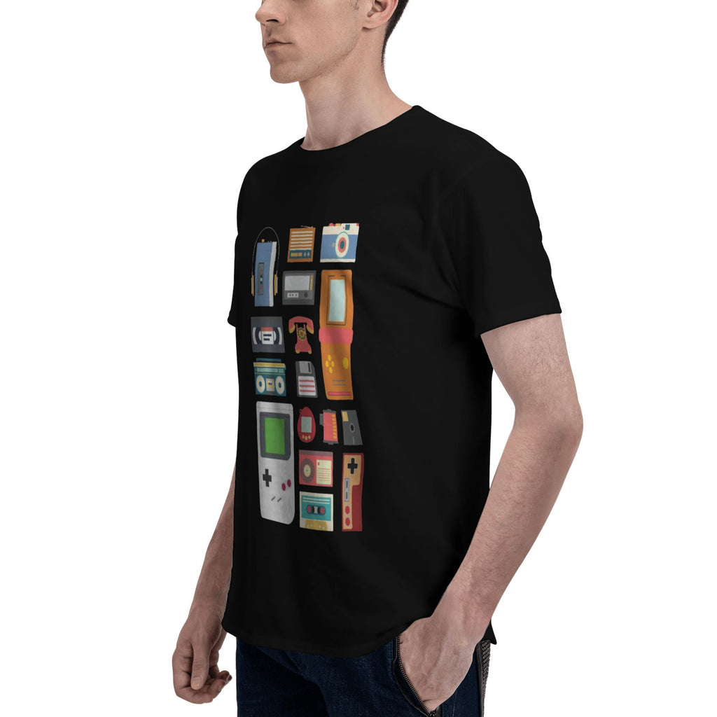 Video game consoles lined up T-shirt