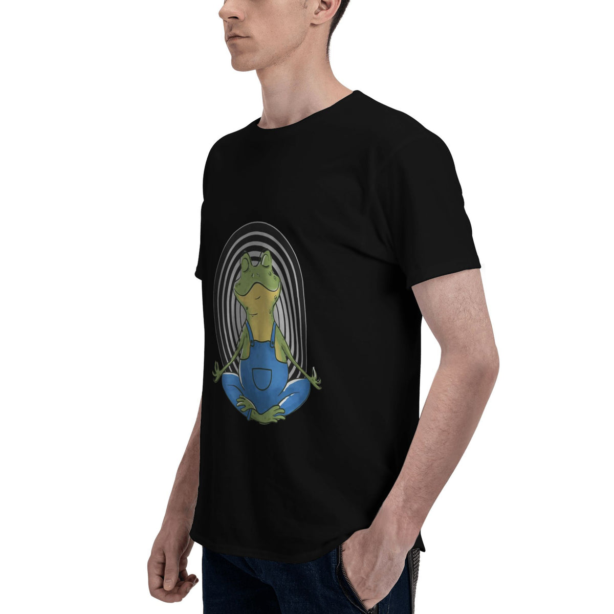 Smiling Frog in Circle T-shirt