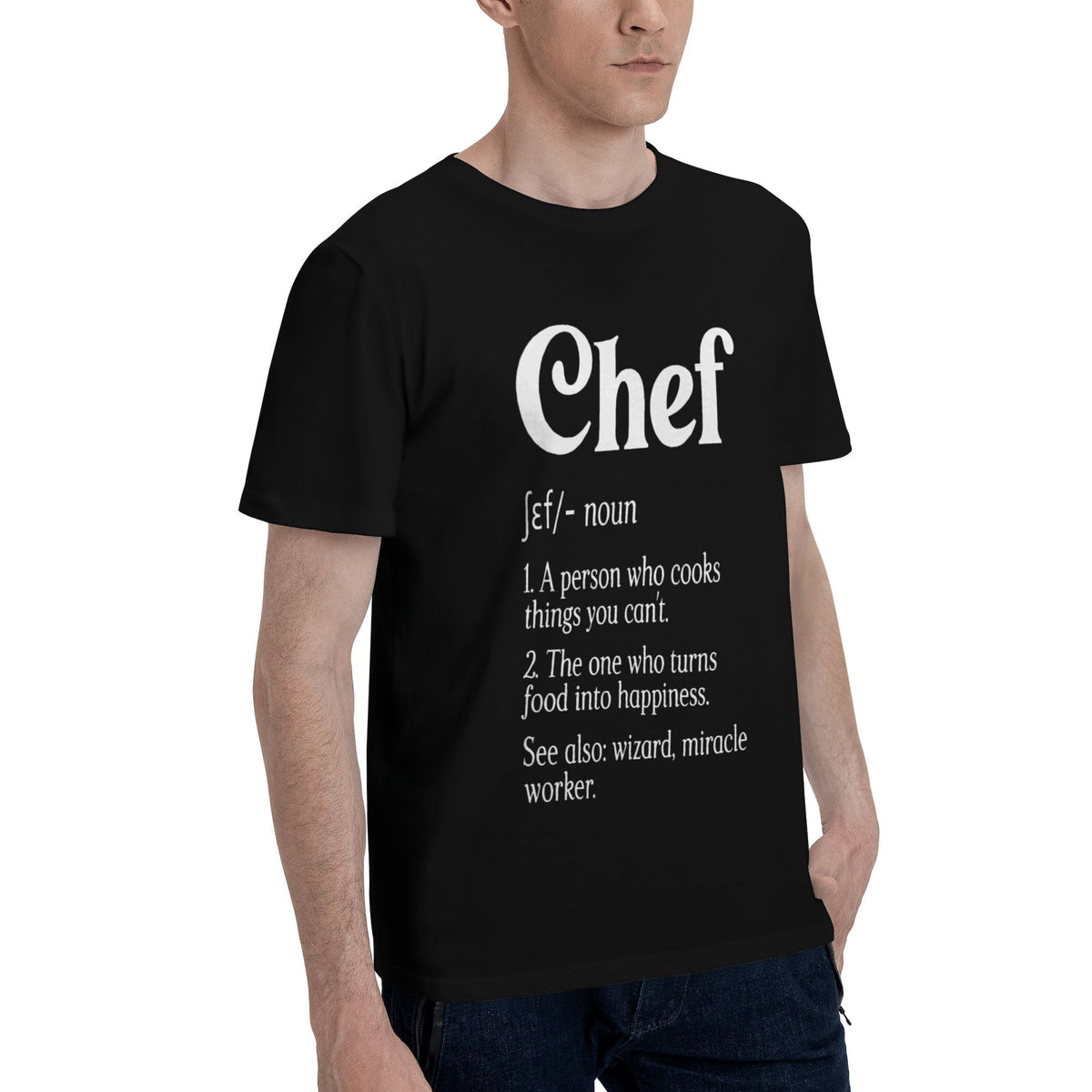 Chef Logo B&W T-shirt