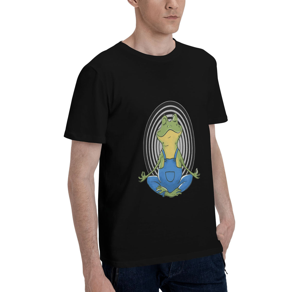 Smiling Frog in Circle T-shirt