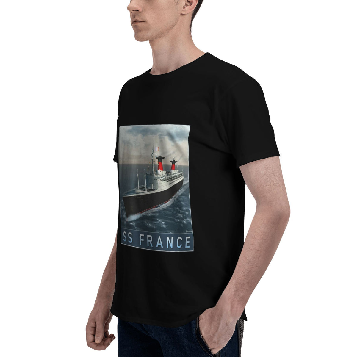 Ship in Ocean T-shirt