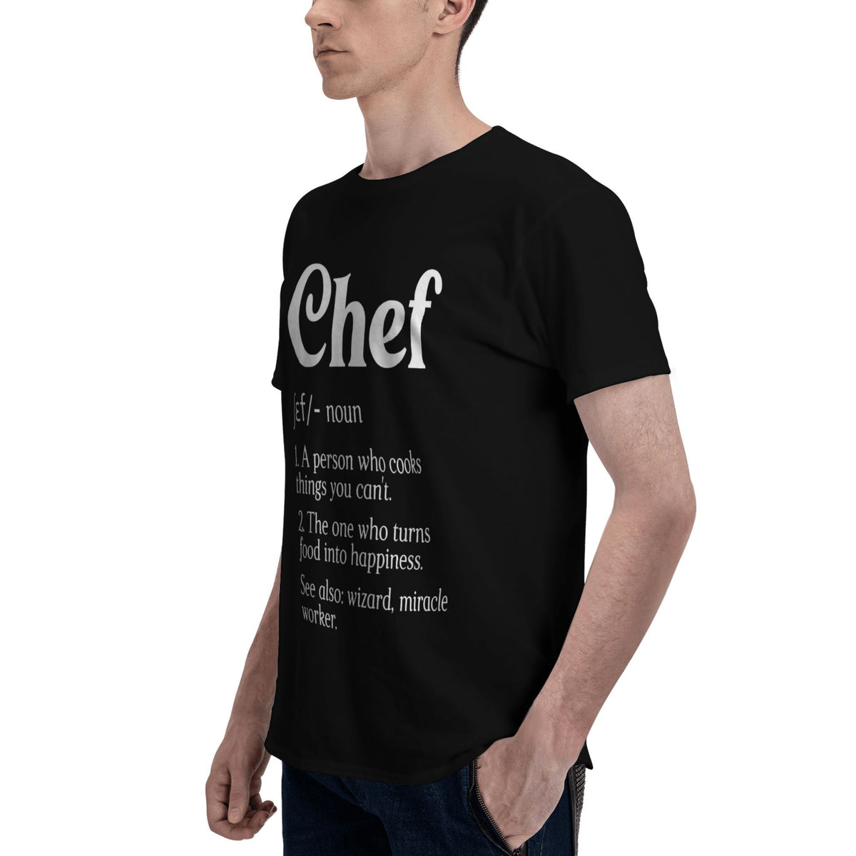 Chef Logo B&W T-shirt