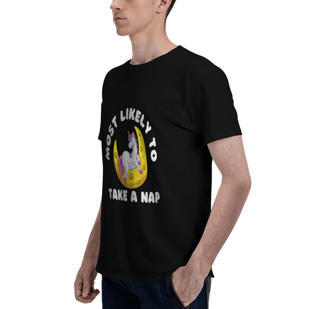 Unicorn Moon Sticker T-shirt