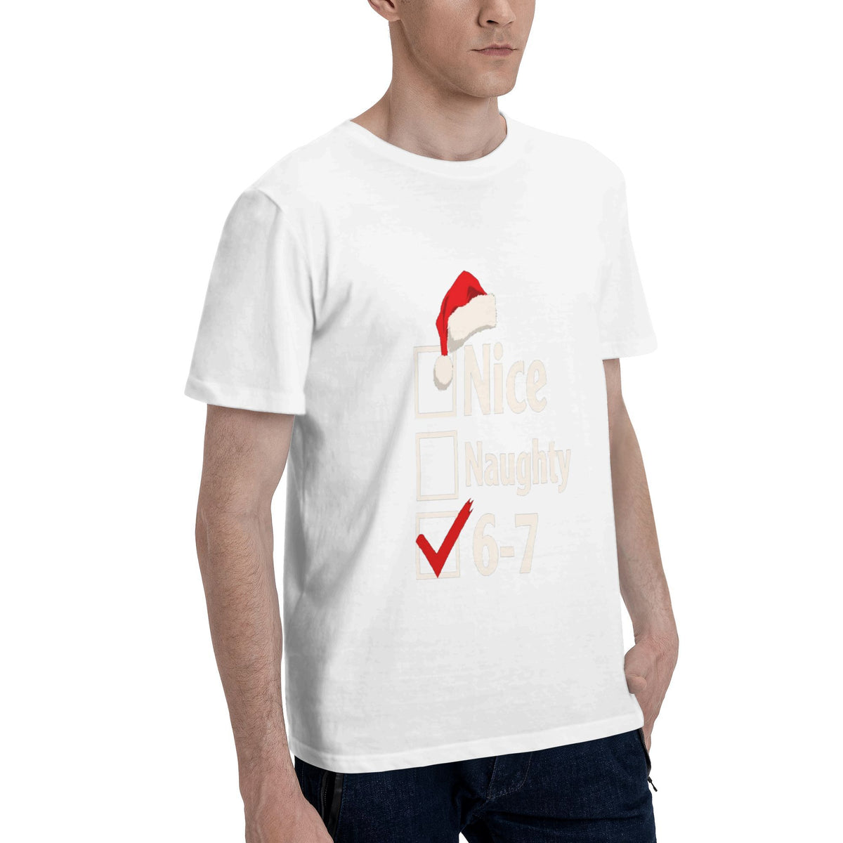 Nice Naughty 677 Santa Logo T-shirt