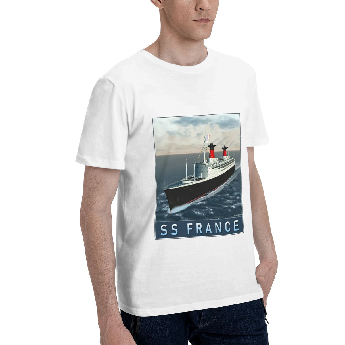 Ship in Ocean T-shirt