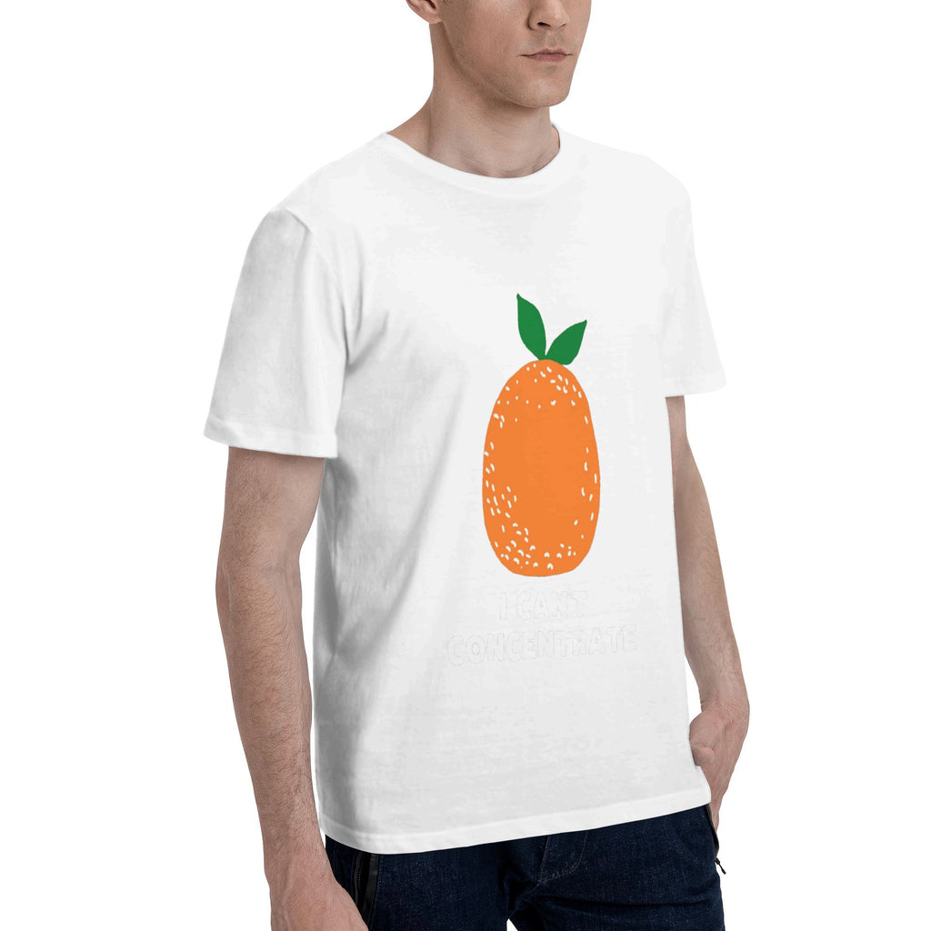 Orange with green leaf T-shirt