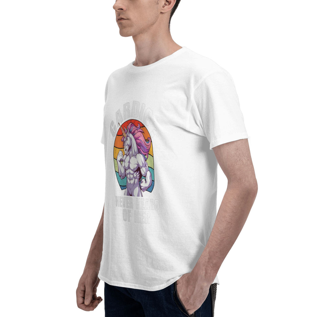 Unicorn pink mane sunset T-shirt
