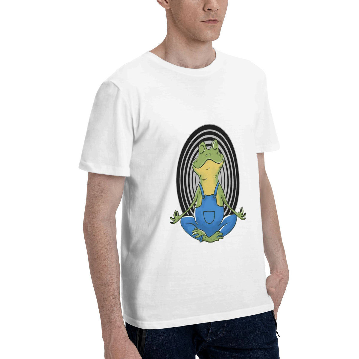 Smiling Frog in Circle T-shirt