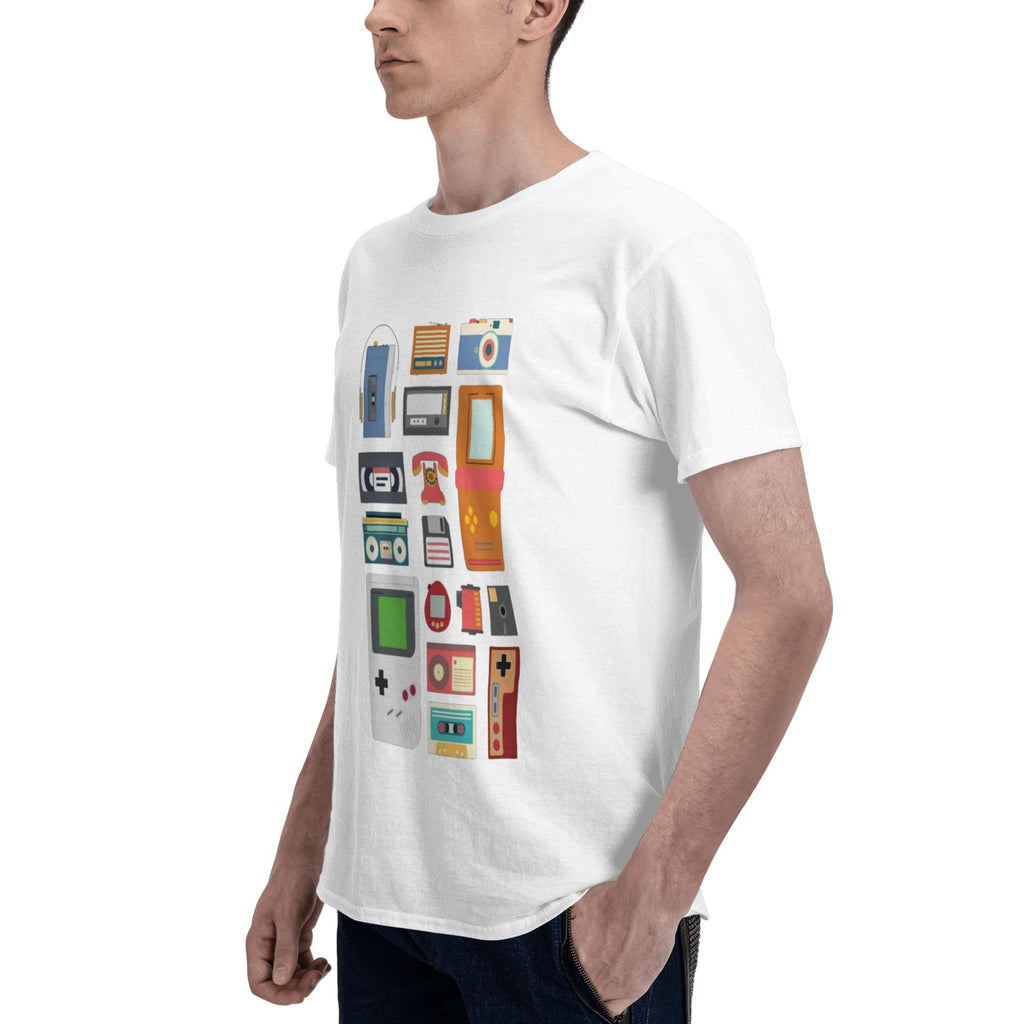 Video game consoles lined up T-shirt
