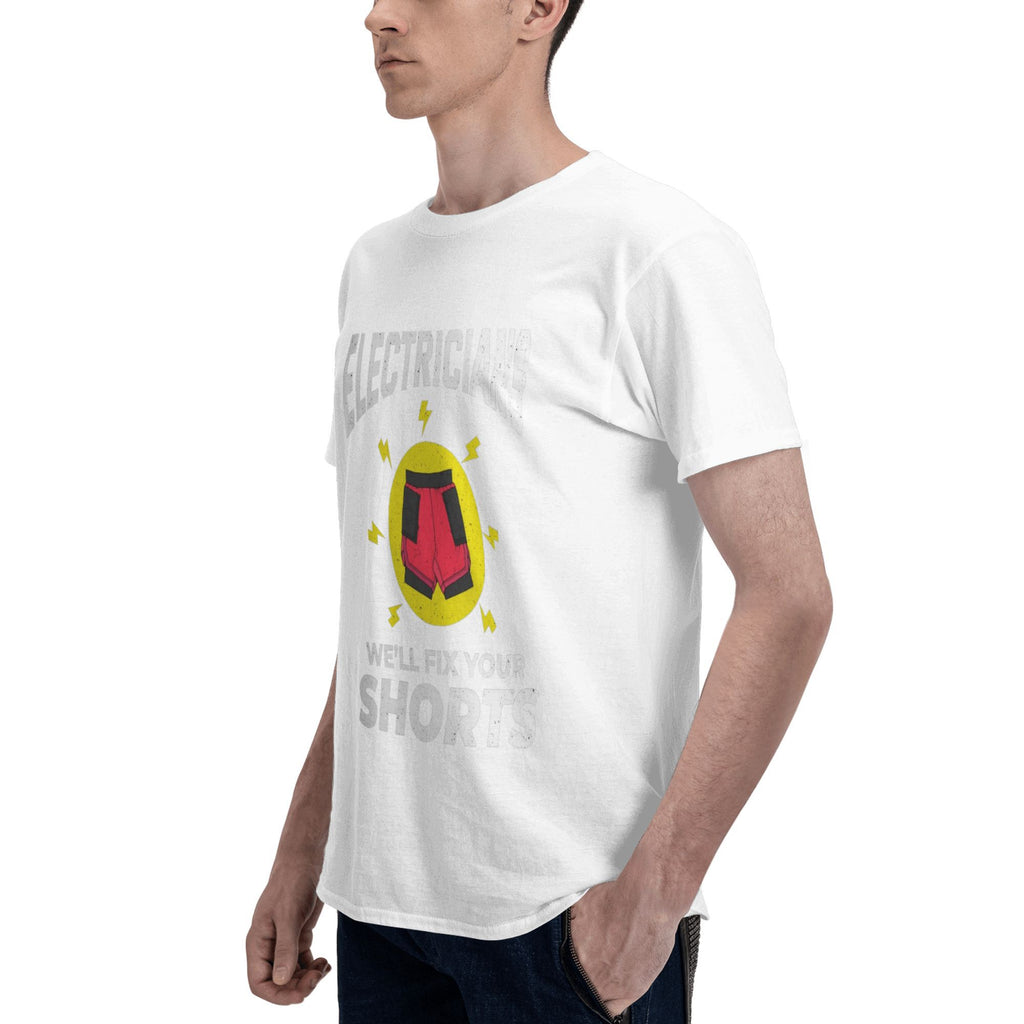 Yellow red shorts BLEACHERMAN T-shirt
