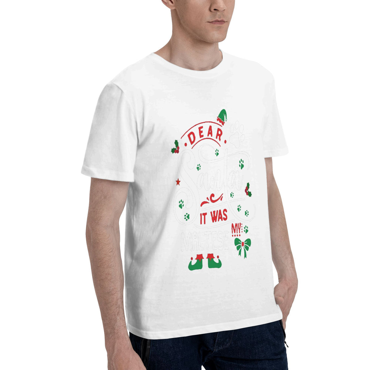 Santa with Elves T-shirt