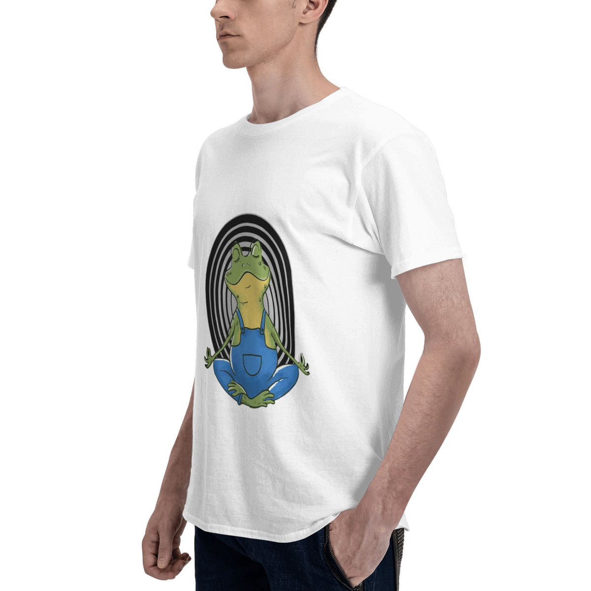 Smiling Frog in Circle T-shirt