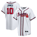 Men's #10 Chipper Jones Atlanta Braves Baseball Jersey