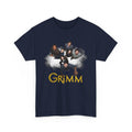 Grimm Unisex Tee, Classic Cotton Shirt, Fantasy Lover Gift, Minimalist Graphic Tee, Unisex Graphic Shirt, TV Show Fan Shirt,