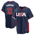 Men's #11 Gunnar Henderson USA 2026 World Baseball Classic Baseball Jersey