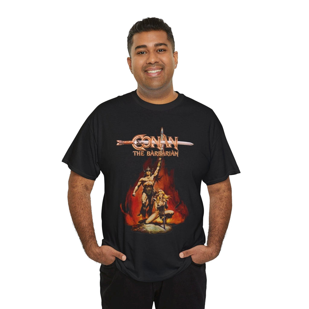 Conan the Barbarian Movie Unisex Tee, Film Fan Shirt, Retro Action Film Apparel, Vintage Movie Buff Gift, Cult Classic Graphic Tee