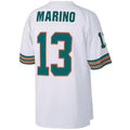 #13 Dan Marino Player M.Dolphins White  White Authentic Throwback Retired Football Jerseys