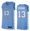 Men's #13 Henri Veesaar North Carolina Tar Heels College Basketball Jersey