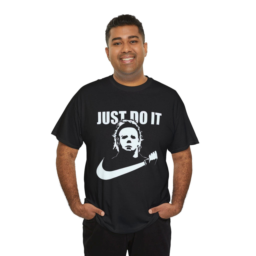 Michael Myers Just Do It T-Shirt, Halloween Horror Tee, Horror Movie Fan Shirt, Unisex Graphic Top, Scary Movie Apparel