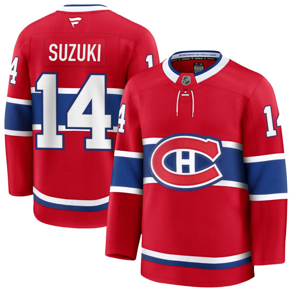 Men's #14 Nick Suzuki Montreal Canadiens NHL Jersey