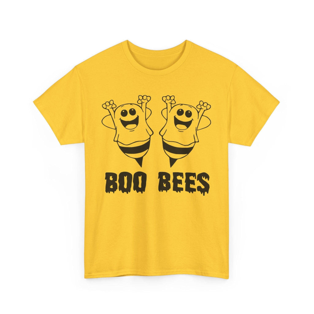 Boo Bees Halloween Tee, Funny Ghost T-Shirt, Unisex Cotton Tee, Spooky Season Apparel, Halloween Party Shirt, Unique Gift Idea