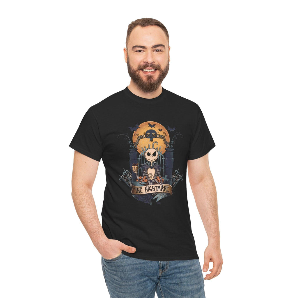 Nightmare Before Christmas Unisex Tee, Jack Skellington Shirt, Halloween T-Shirt, Goth Clothing, Spooky Apparel