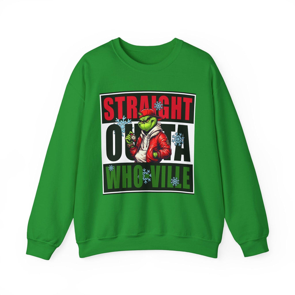 Grinch Straight Outta Whoville Sweatshirt