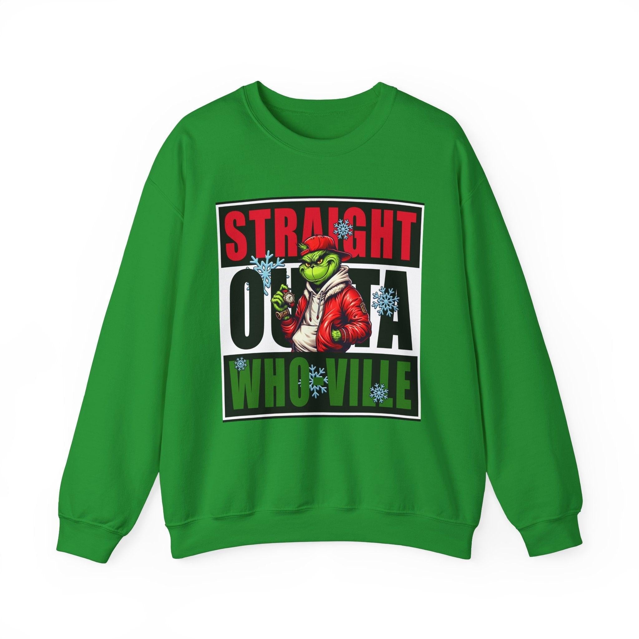 Grinch Straight Outta Whoville Sweatshirt