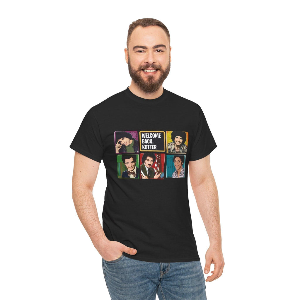 Welcome Back Kotter Unisex Tee Shirt, Classic TV Show Graphic Tee, Retro 70s Gift, Vintage Inspired T-Shirt, Back to School Shirt, Men Women