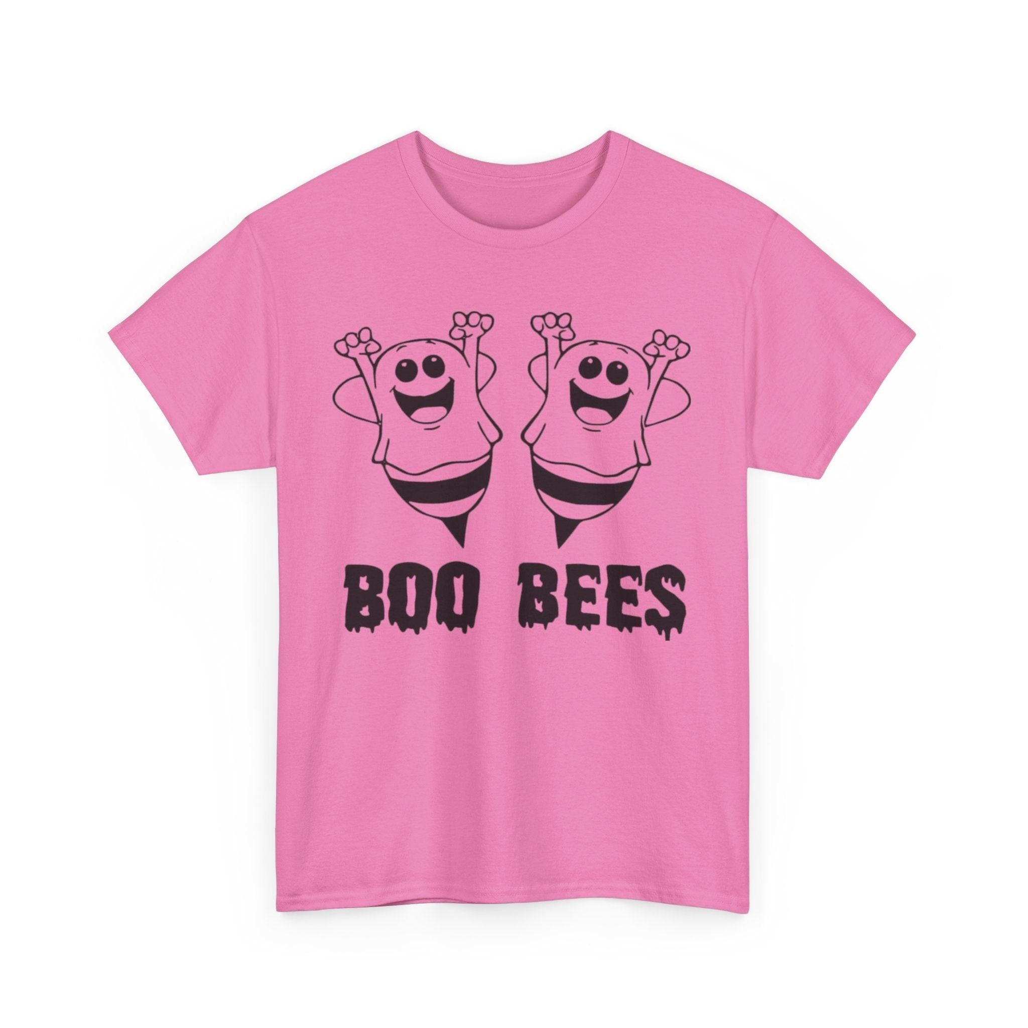 Boo Bees Halloween Tee, Funny Ghost T-Shirt, Unisex Cotton Tee, Spooky Season Apparel, Halloween Party Shirt, Unique Gift Idea