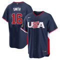 Men's #16 Will Smith USA 2026 World Baseball Classic Baseball Jersey