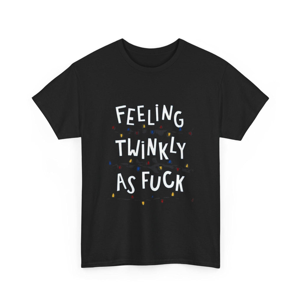 Feeling Twinkly Unisex Tee - Fun Graphic Cotton T-Shirt for Parties, Casual Wear, Gifts, Celebrations, Humor Apparel