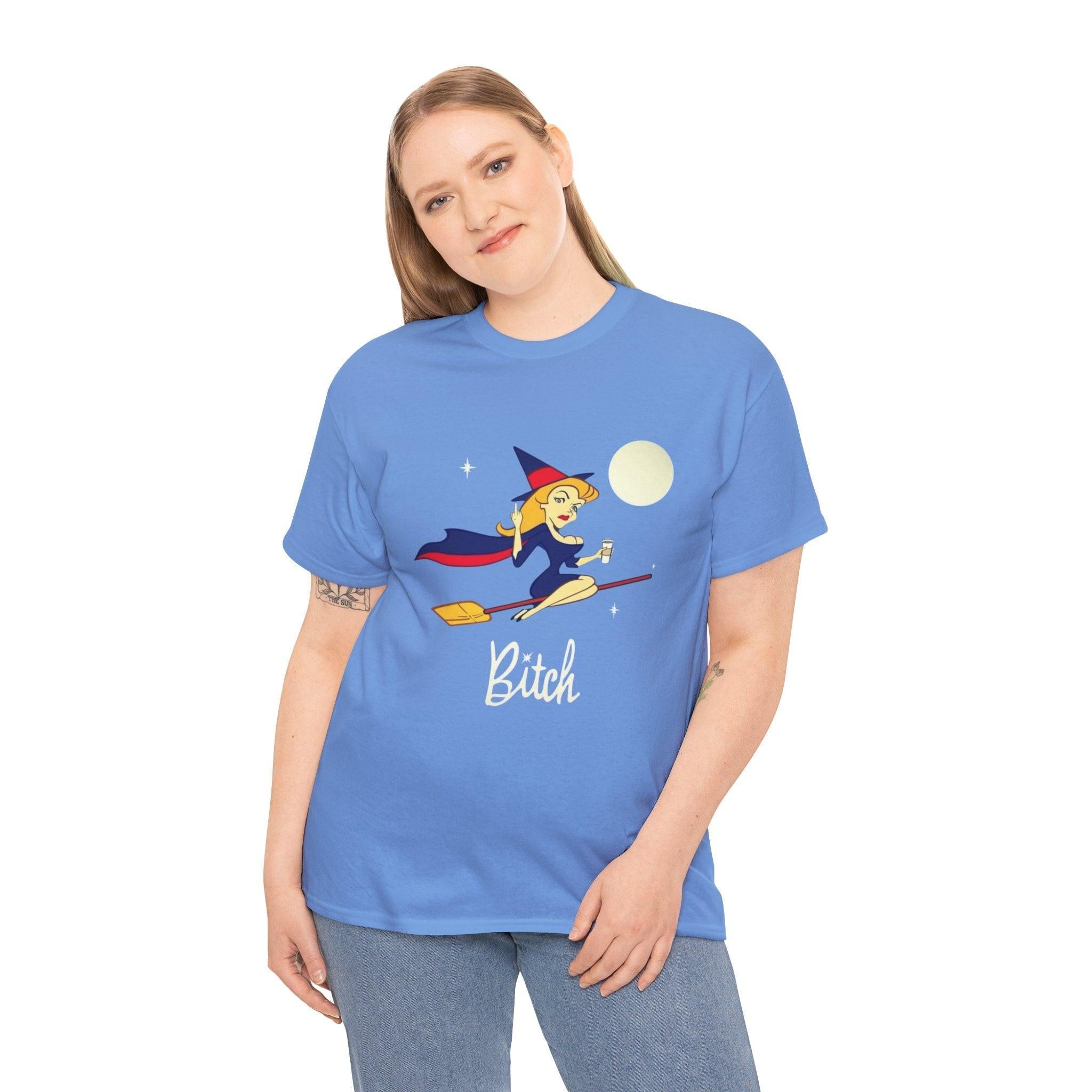 Bewitched Show Humor Unisex Tee, Funny TV Series T-Shirt, Vintage Witchy Shirt, Retro Comedy Tee, Pop Culture Tee
