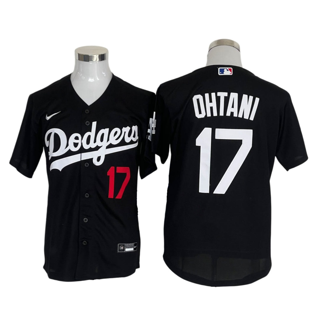 Men's #17 Shohei Ohtani Los Angeles Dodgers Baseball Jersey