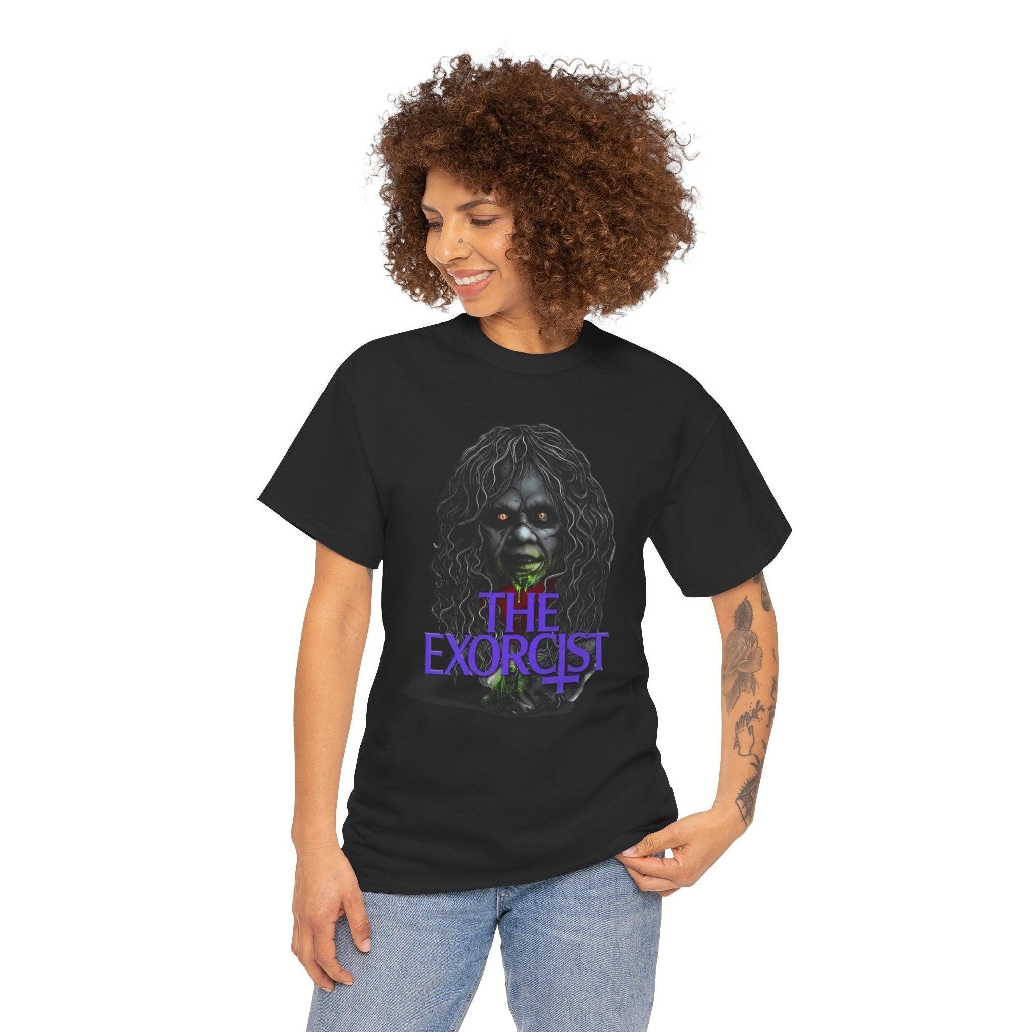 Exorcist Movie Unisex Tee, Horror Film Shirt, Scary Movie T-Shirt, Cult Classic Graphic Tee, Retro Film Tee
