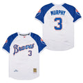 Men's #3 Dale Murphy Atlanta Braves Baseball Jersey