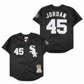 Mens #45 Michael Jordan Chicago White Sox Baseball Jersey