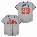 Men's #29 John Smoltz Atlanta Braves Baseball Jersey