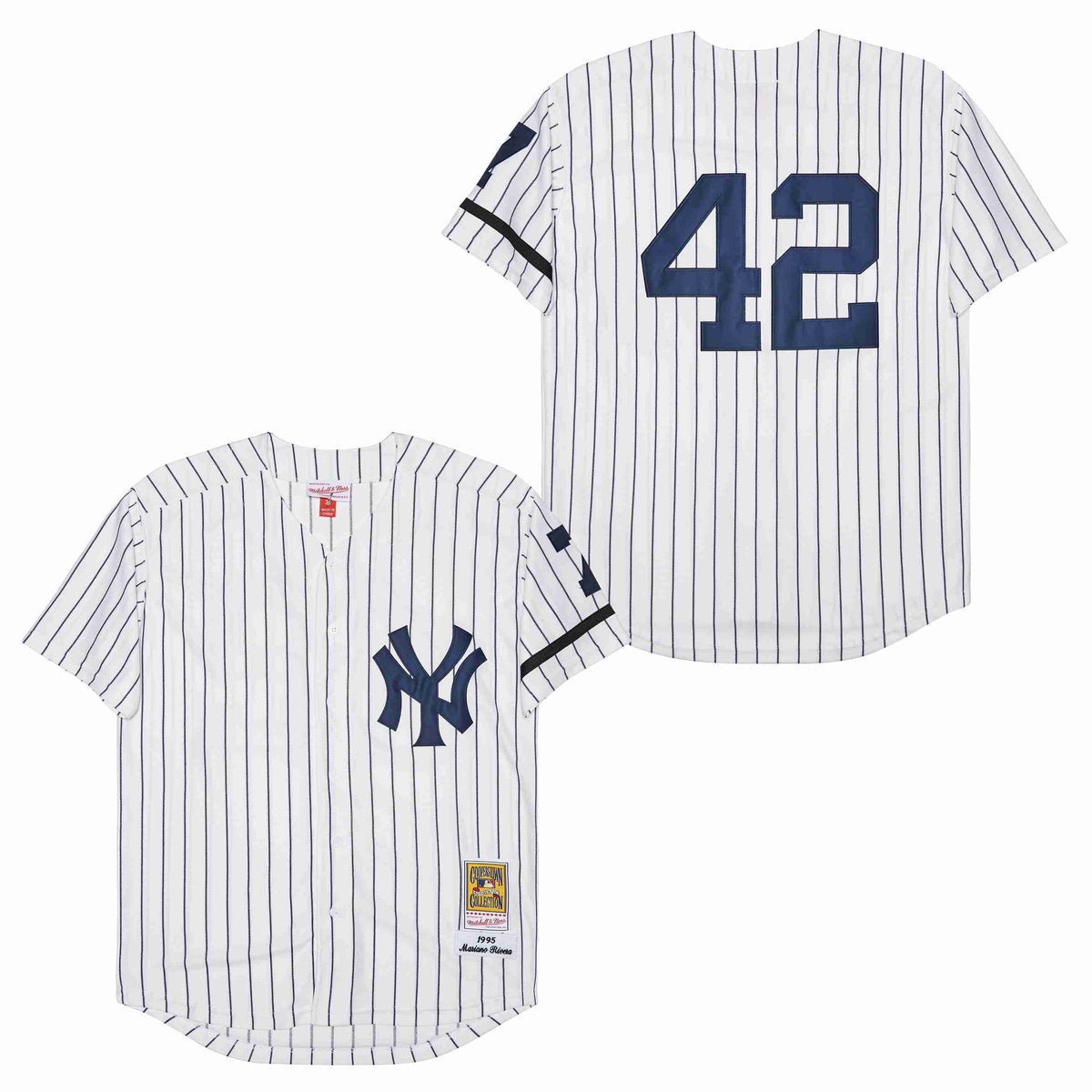 Men's New York Yankees #42 Mariano Rivera Baseball Jersey