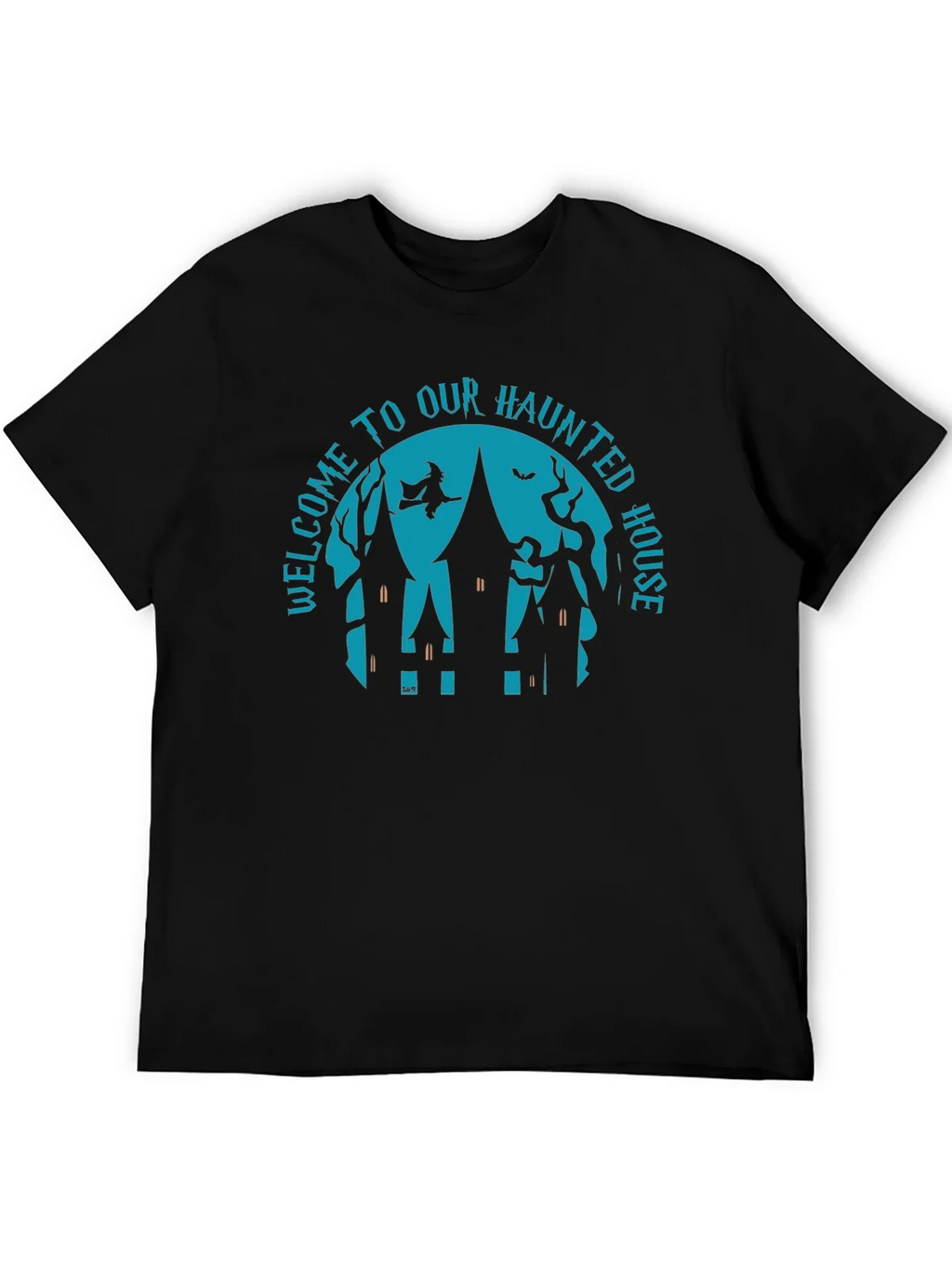 Haunted House Graphic Tee
