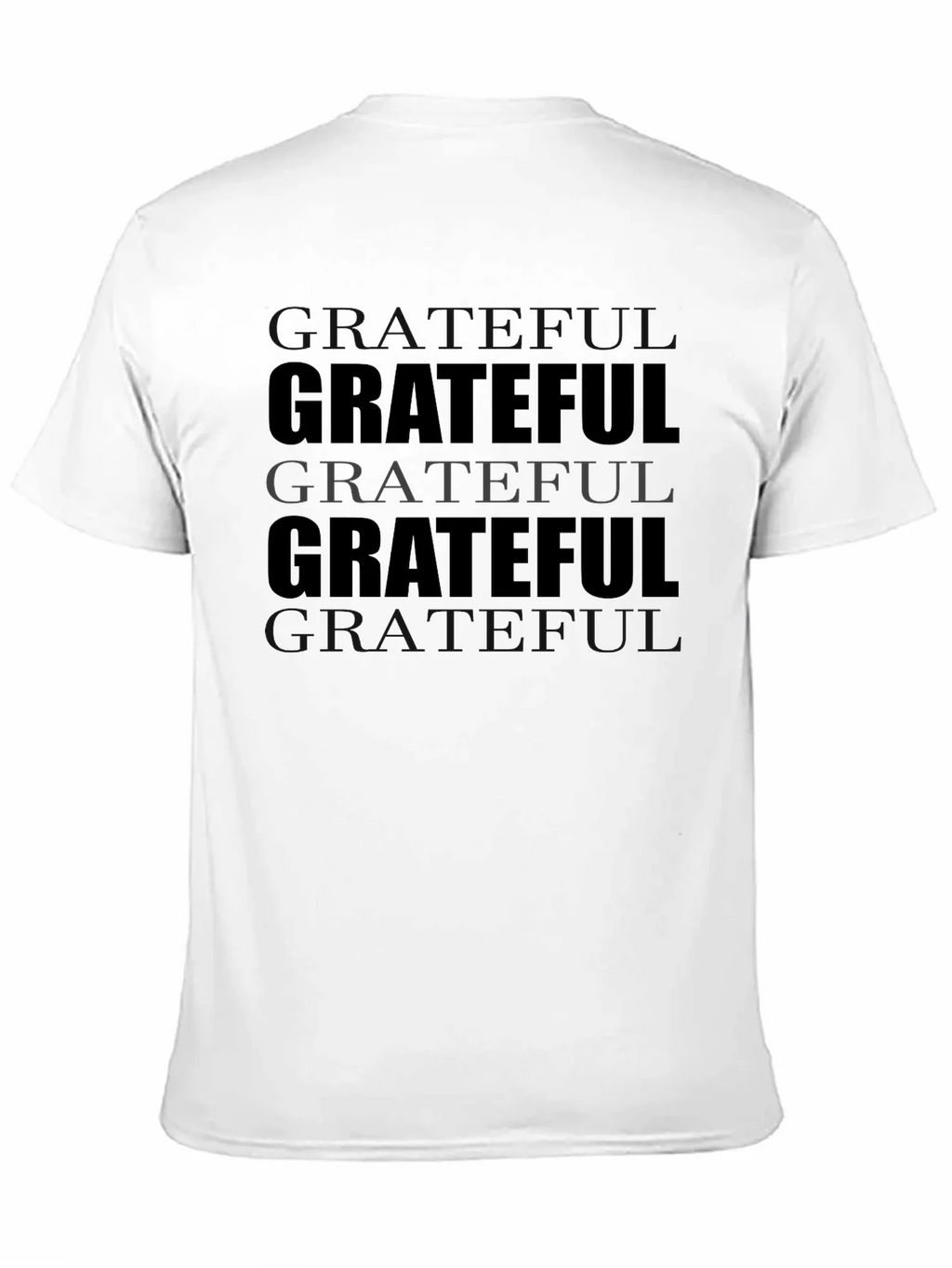 Grateful Graphic Tee - Soft Cotton Comfort