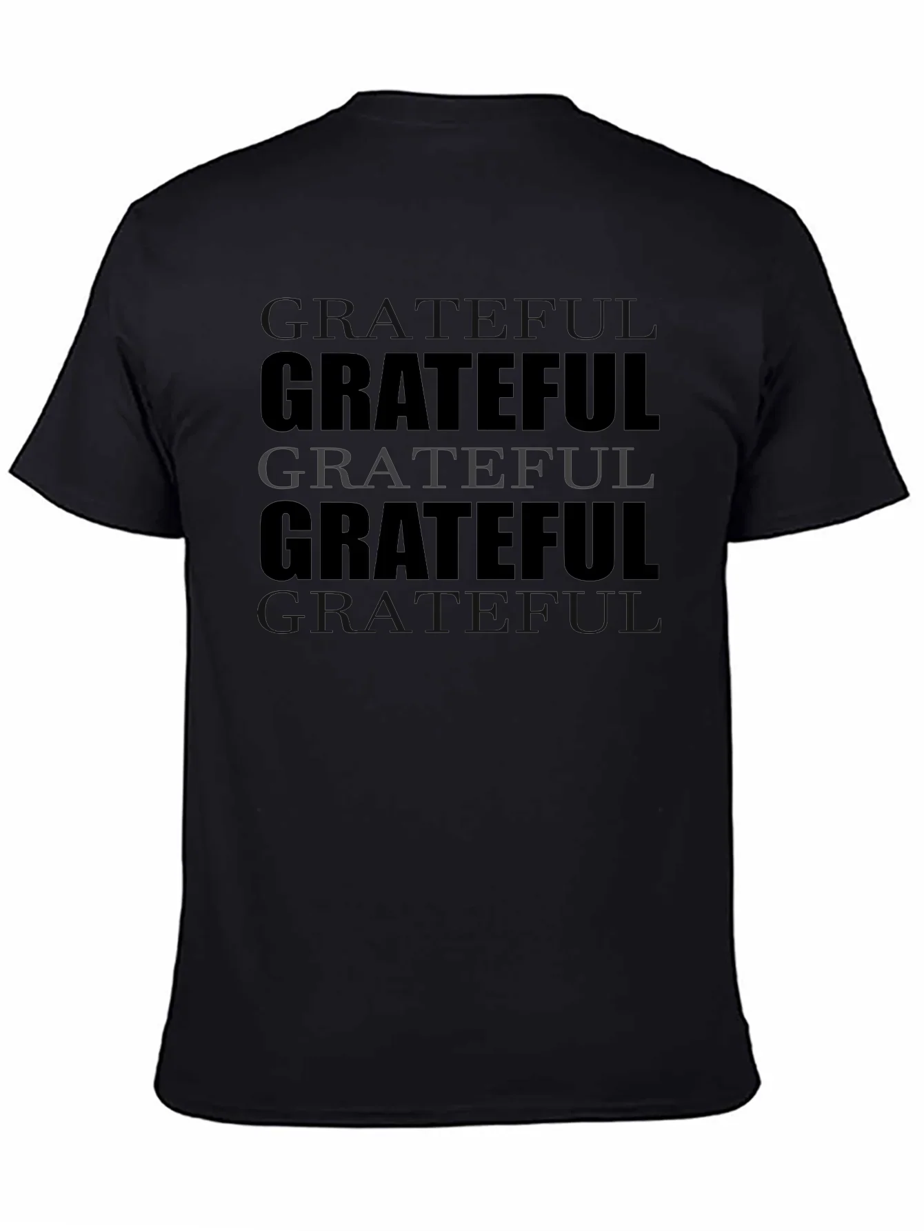 Grateful Graphic Tee - Soft Cotton Comfort