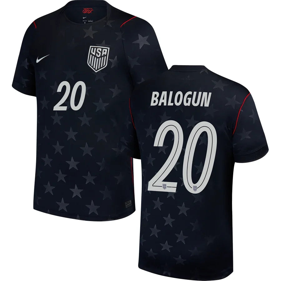 Men’s #20 Folarin Balogun 2026 World Cup Jersey