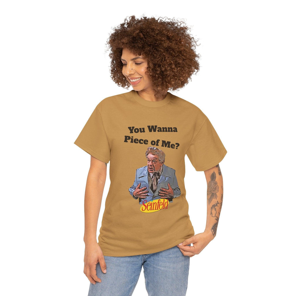 Seinfeld Frank Costanza Unisex Heavy Cotton Tee, Funny TV Show Shirt, Seinfeld Fan Gift, Comedian Costume Top, Seinfeld Quotes Tee