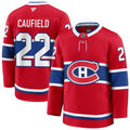 Men's #22 Cole Caufield Montreal Canadiens NHL Jersey
