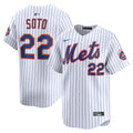 Men's #22 Juan Soto New York Mets Baseball Jersey